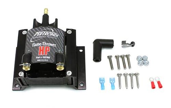 Pertronix 60100 Flame-Thrower HP coil, 45.000V, 0.2Ohm, E-core.