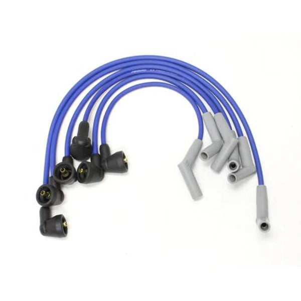 Pertronix Flame-Thrower 8mm MAGx2 blue Ford 97-00 wires, 6 cyl, Ranger/Explorer