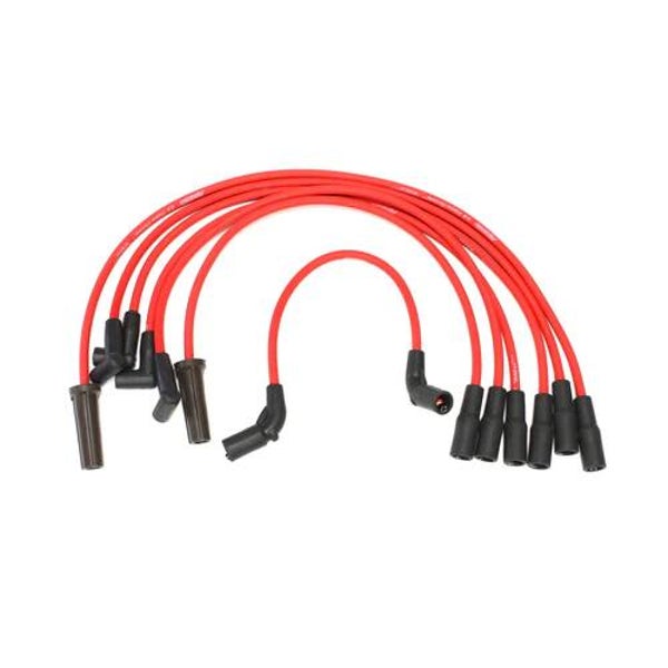 Pertronix Flame-Thrower 8mm MAGx2 red GM 96-05 wires, 6 cyl, 4.3L S10/Blazer/Astro/Truck