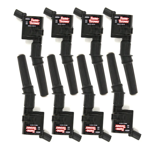 Flame-Thrower COP, 1998-2009 Ford 4.6L/5.4L/6.8L 2- Valve, set of 8
