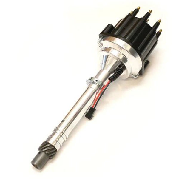 Pertronix Flame-Thrower billet magnetic trigger slip collar distributor Chevrolet SB/BB non vacuüm advance.