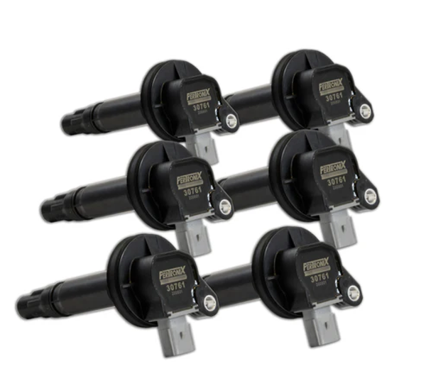 Flame Thrower Coil Ford V6 EcoBoost, 2-pin gray, Set of 8