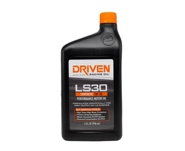 Driven LS30 Synthetic Racing Oil, 5W-30, Quart