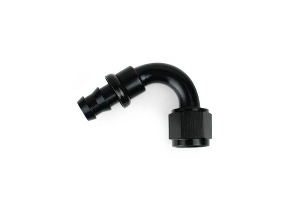 RaceFlux 120-Degree Push-Lock Hose End Fitting