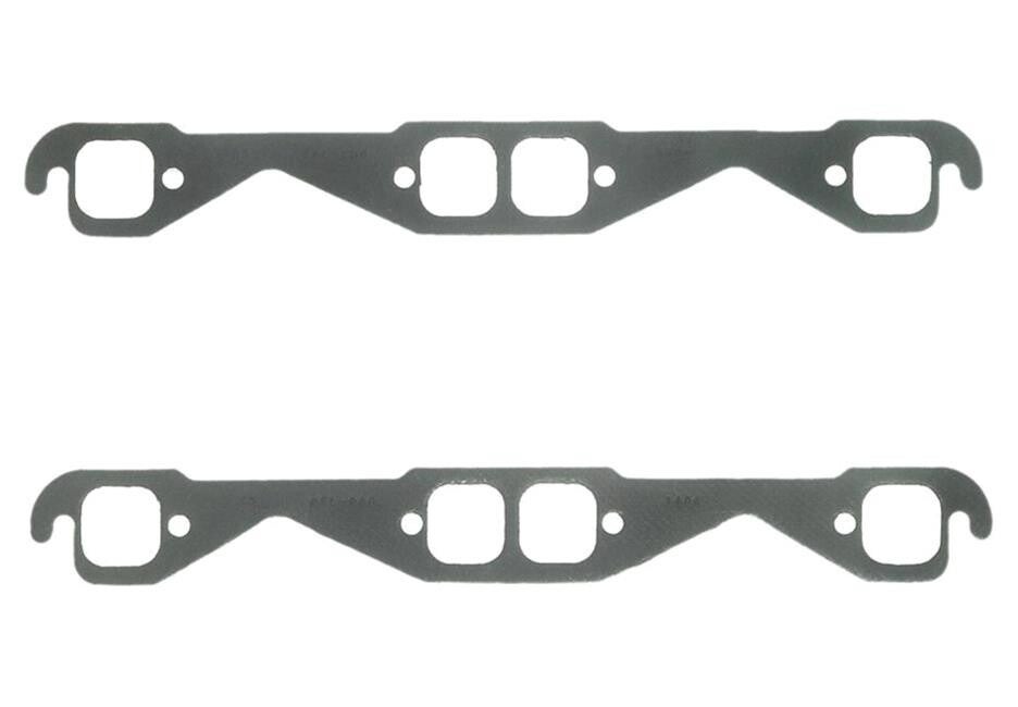 Fel-Pro exhaust manifold gaskets, 262-400CID, SBC.