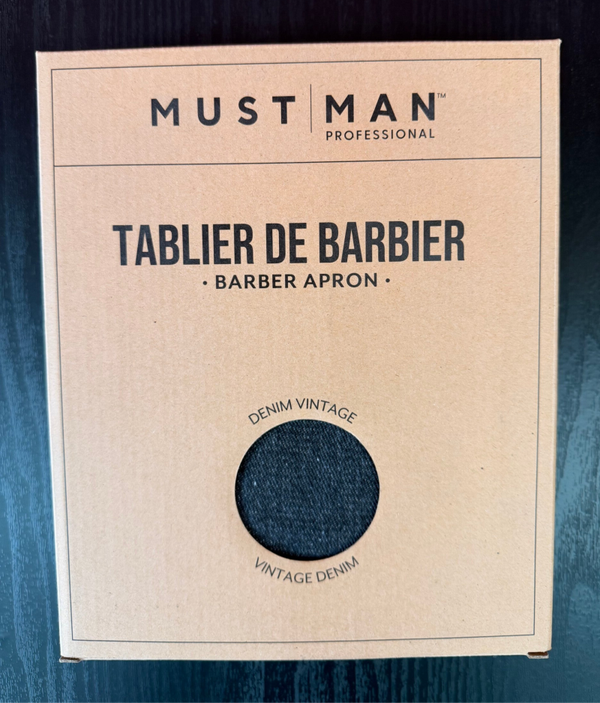 Tablier de barbier en denim vintage Must Man