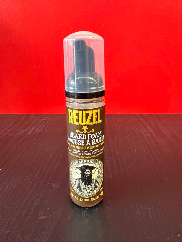 Mousse nettoyante à barbe Reuzel