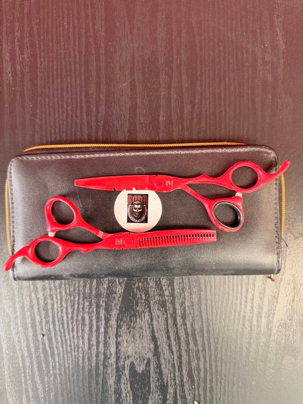 Kit Ciseaux + Ciseaux Sculpteur rouge (USAGÉ)