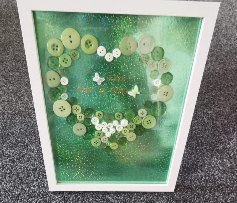 Hebrew name meaning - button art