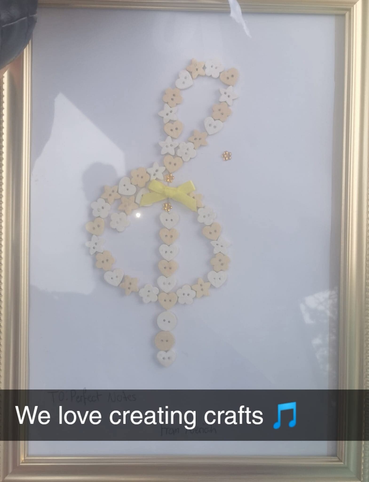 Music button art