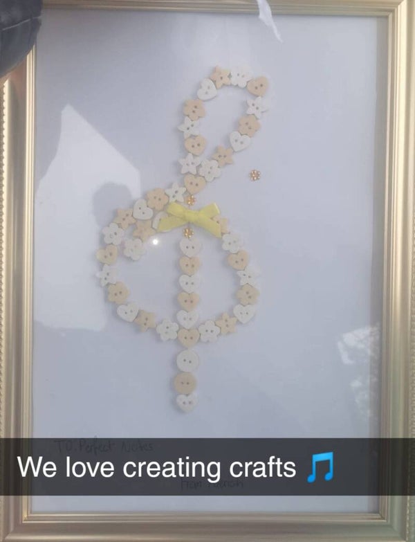 Music button art