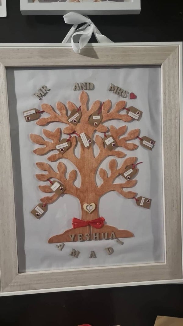 Biblical - marriage scripture picture tree art