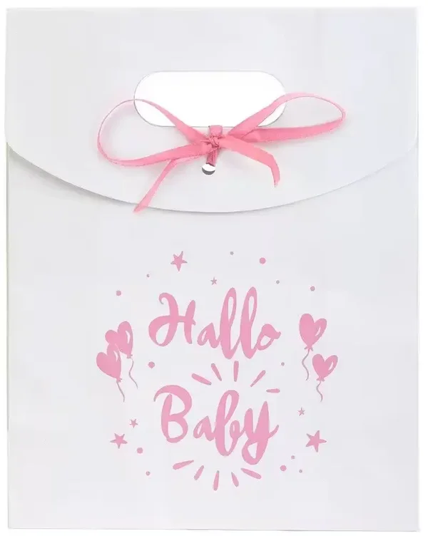 Baby Geschenktüte " Hallo Baby"