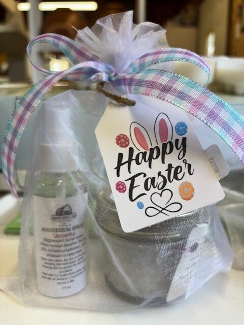 Magnesium Lotion with Magnesium Spray Gift Set