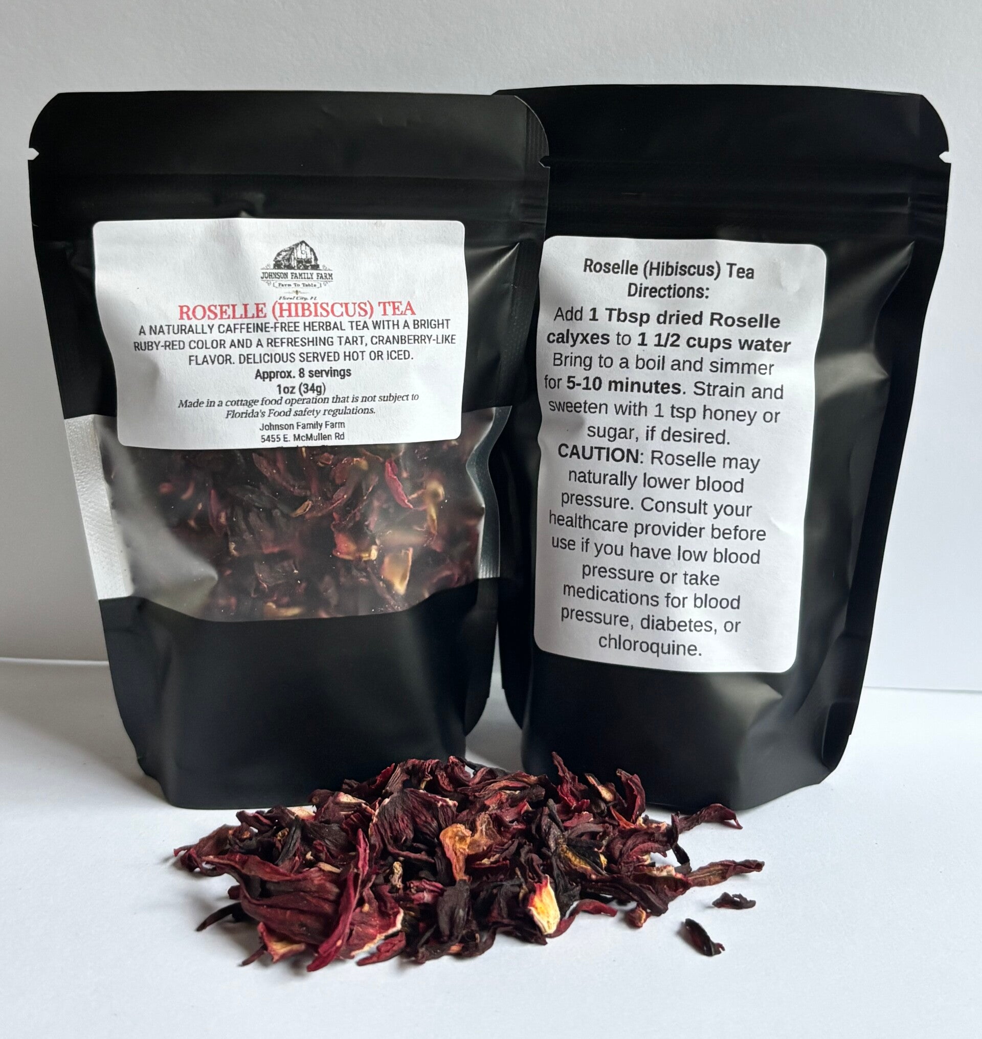 Roselle Hibiscus Tea