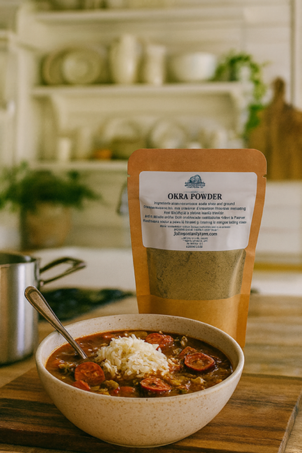 100% Pure Natural Okra Powder