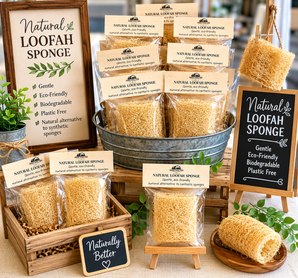 Natural Loofah Sponges