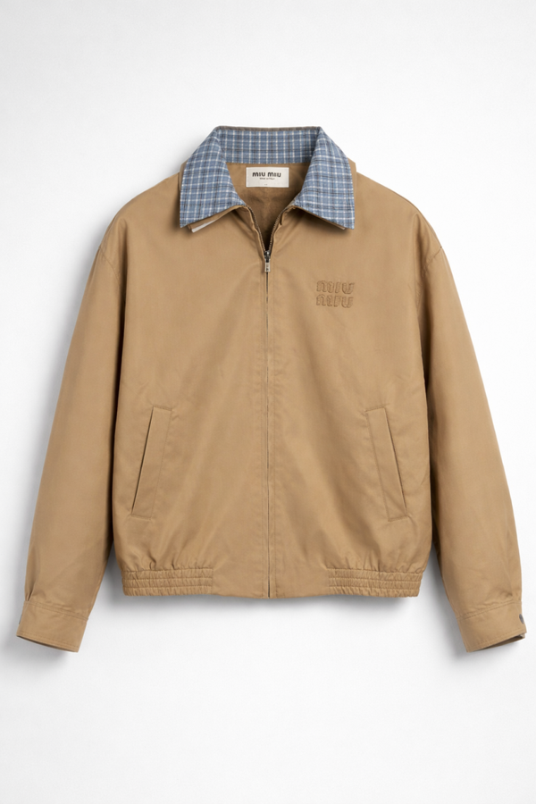 Miu Miu veste beige en coton