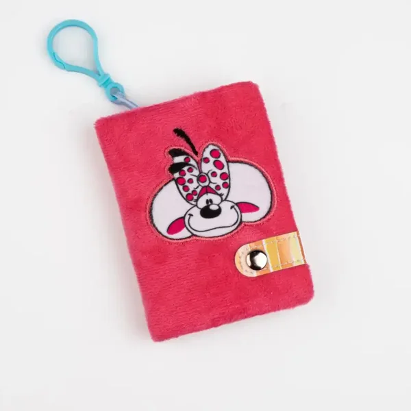 🧸 Cahier A7 Peluche – DIDDL ROUGE💕✨