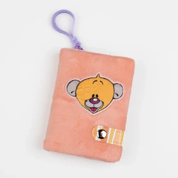 🧸 Cahier A7 Peluche – DIDDL ORANGE💕✨