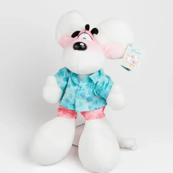 Peluche Diddl tenue Summer 30 cm – DIDDL 🐭☀️💙