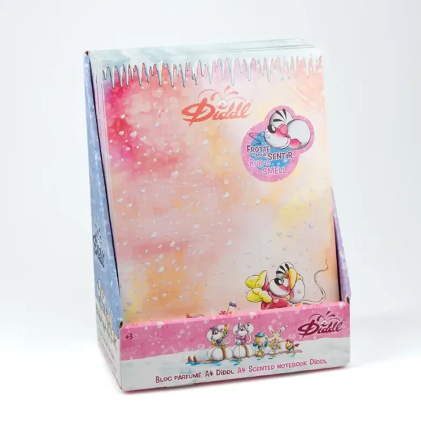 Bloc parfumé A4 Diddl (Collection Hiver 2026)