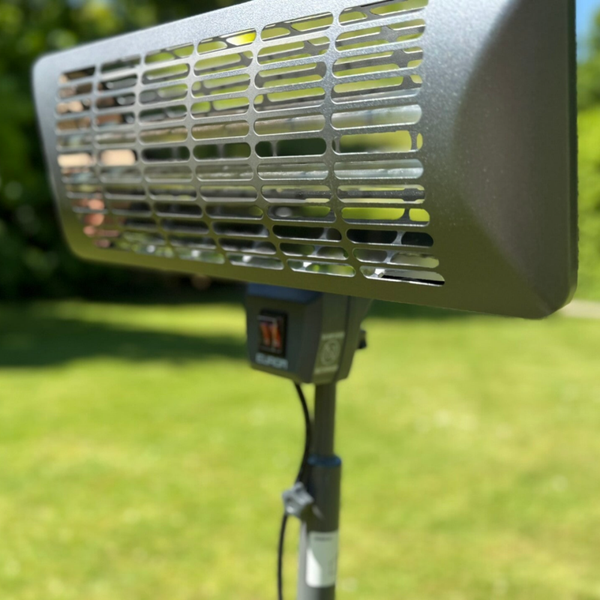 Elektrische heater op statief