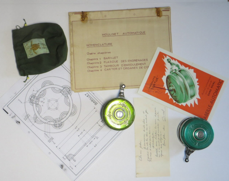 Peche Ancien - Moulinets Cordel - Collection