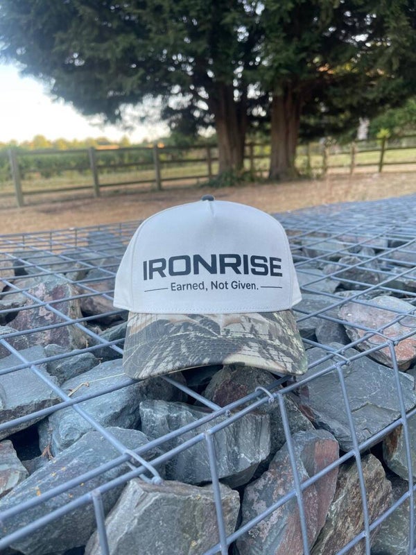 The Ironrise Frame Two-Tone Camo Cap