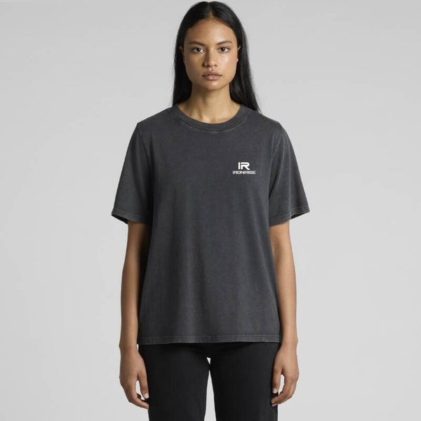 The Ironeise Womens Stone Wash Heavy Tee