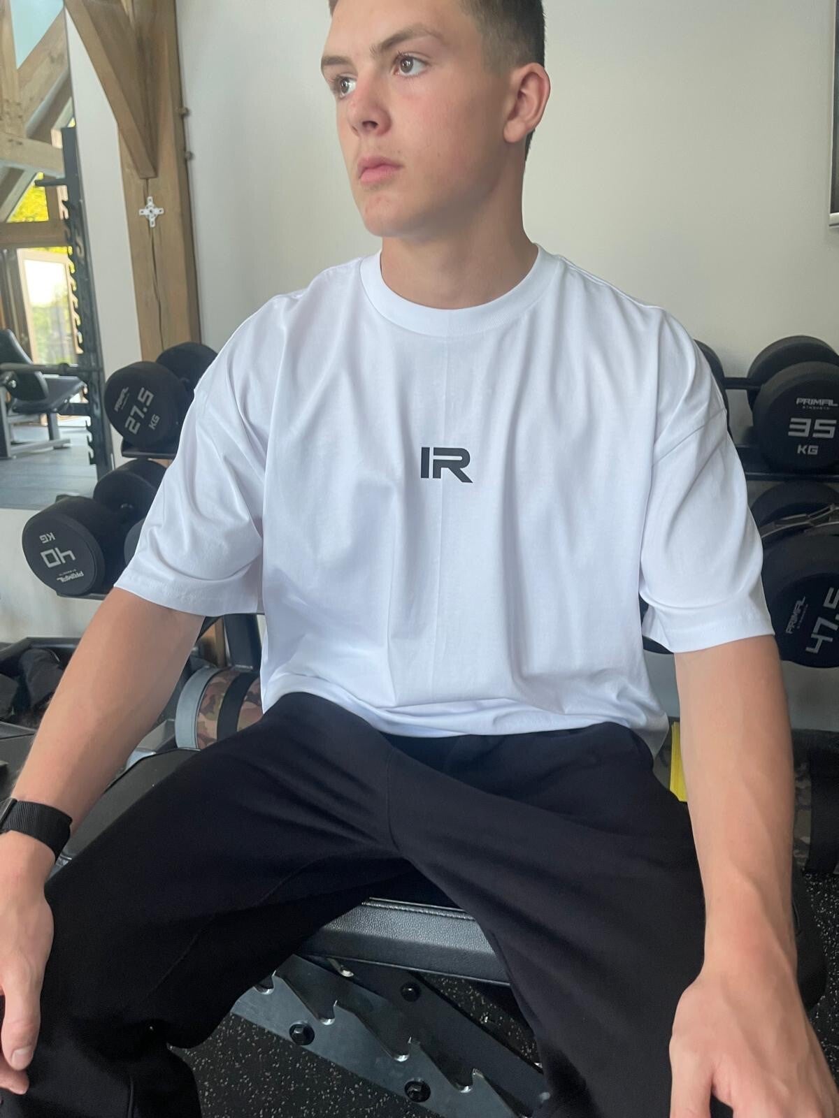The Iron Oversized Tee- Ironrise