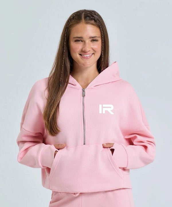 The Ironrise TriDri® half zip cropped jumper
