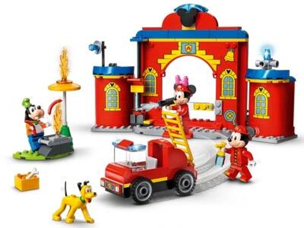 LEGO® Disney™ - Mickey & Friends Brandweerkazerne & Auto - 10776