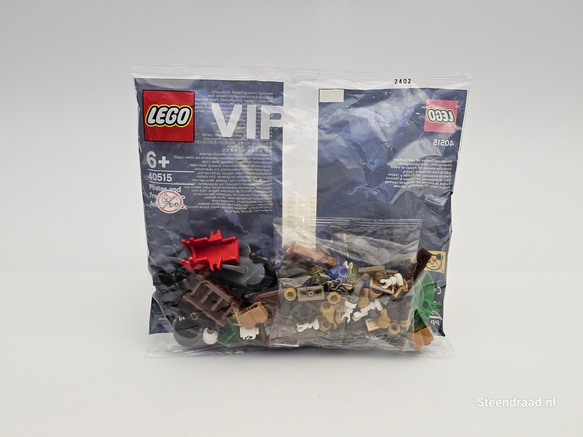 LEGO® VIP Polybag - Pirates and Treasure add-on Pack - 40515