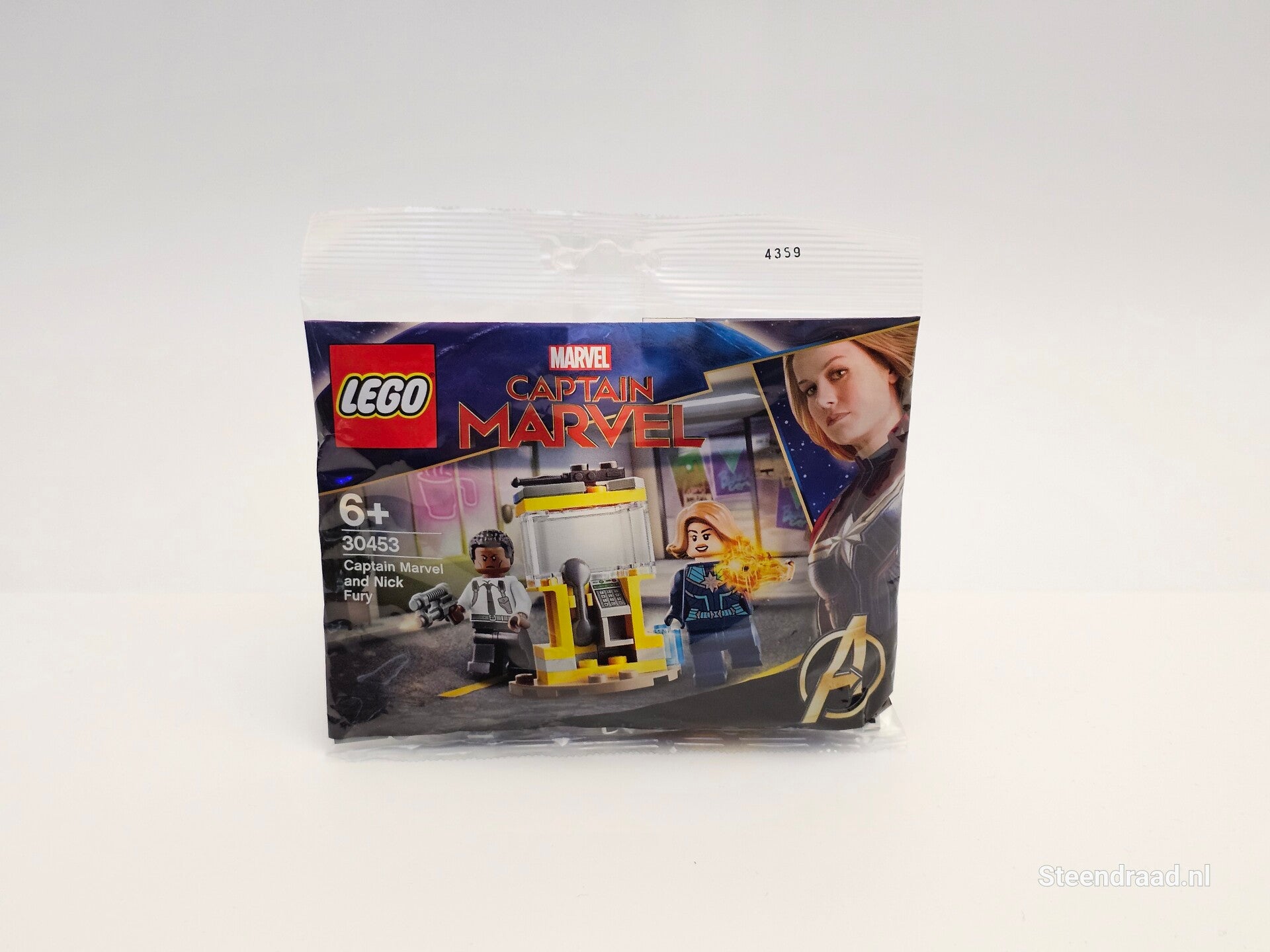 LEGO® Marvel Polybag - Captain Marvel en Nick Fury - 30453