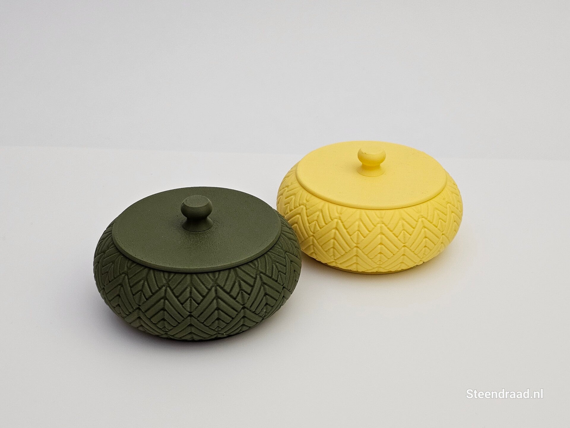 Stapelbaar Potje met Deksel