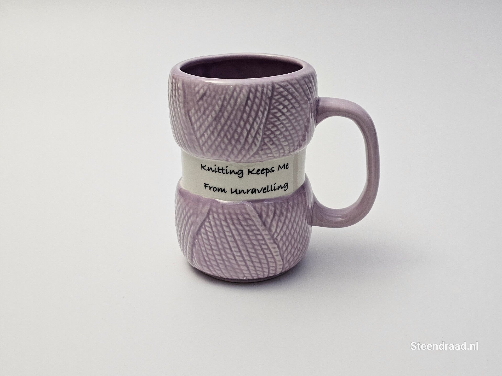 Mok "Knitting Keeps Me From Unravelling"