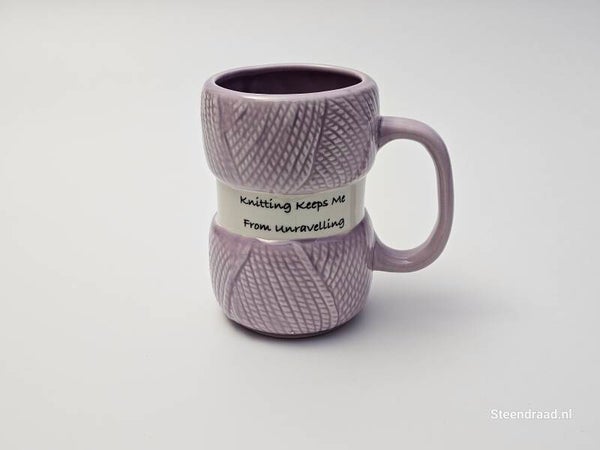 Mok "Knitting Keeps Me From Unravelling"