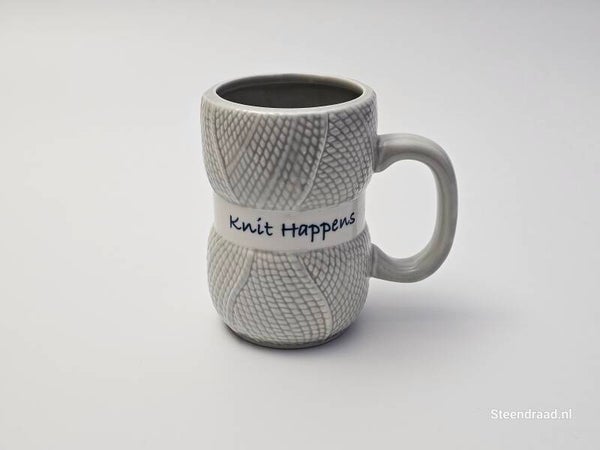 Mok "Knit Happens"