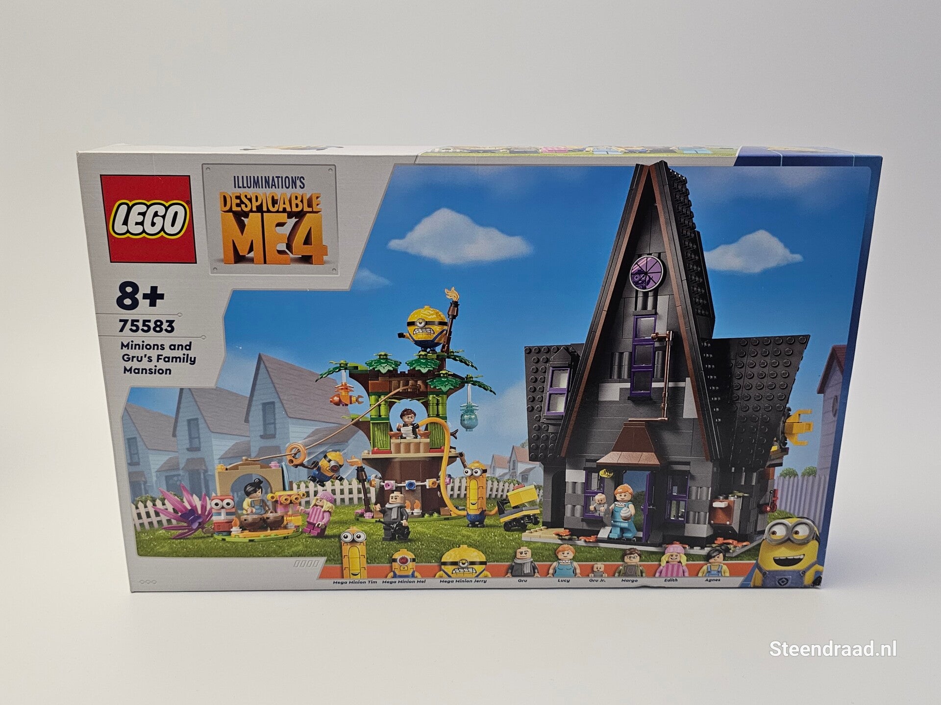 LEGO® Verschrikkelijke Ikke 4 - Huis van de Minions en Gru - 75583
