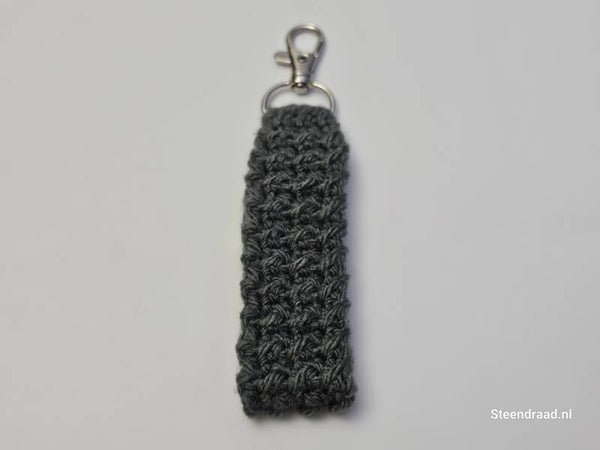 Sleutelhanger Donker Grijs