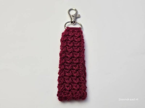 Sleutelhanger Donker Rood