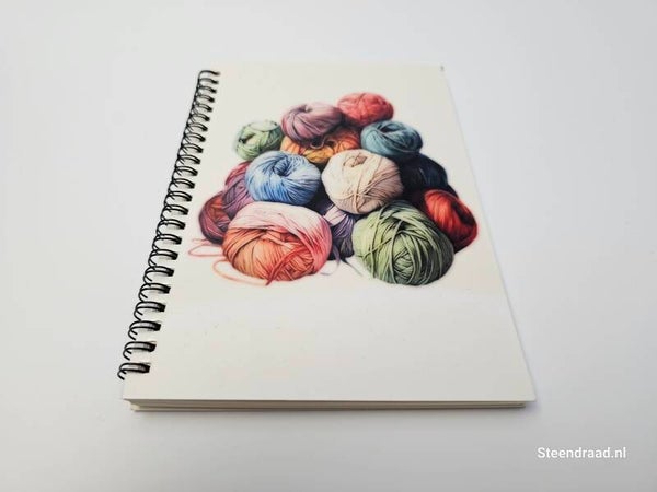 Notitieboek Bollen Wol