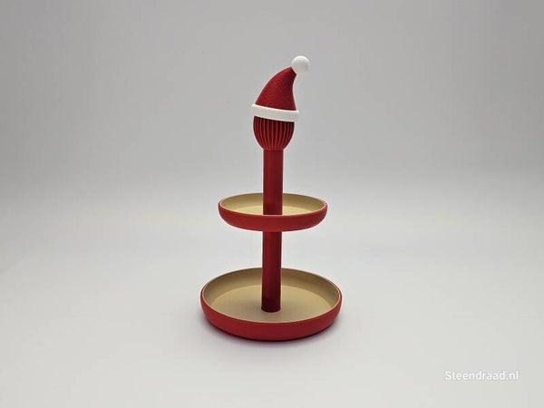 Kerst Etagère 2 Lagen