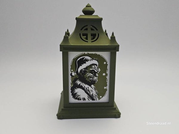 Kerstlantaarn Groen