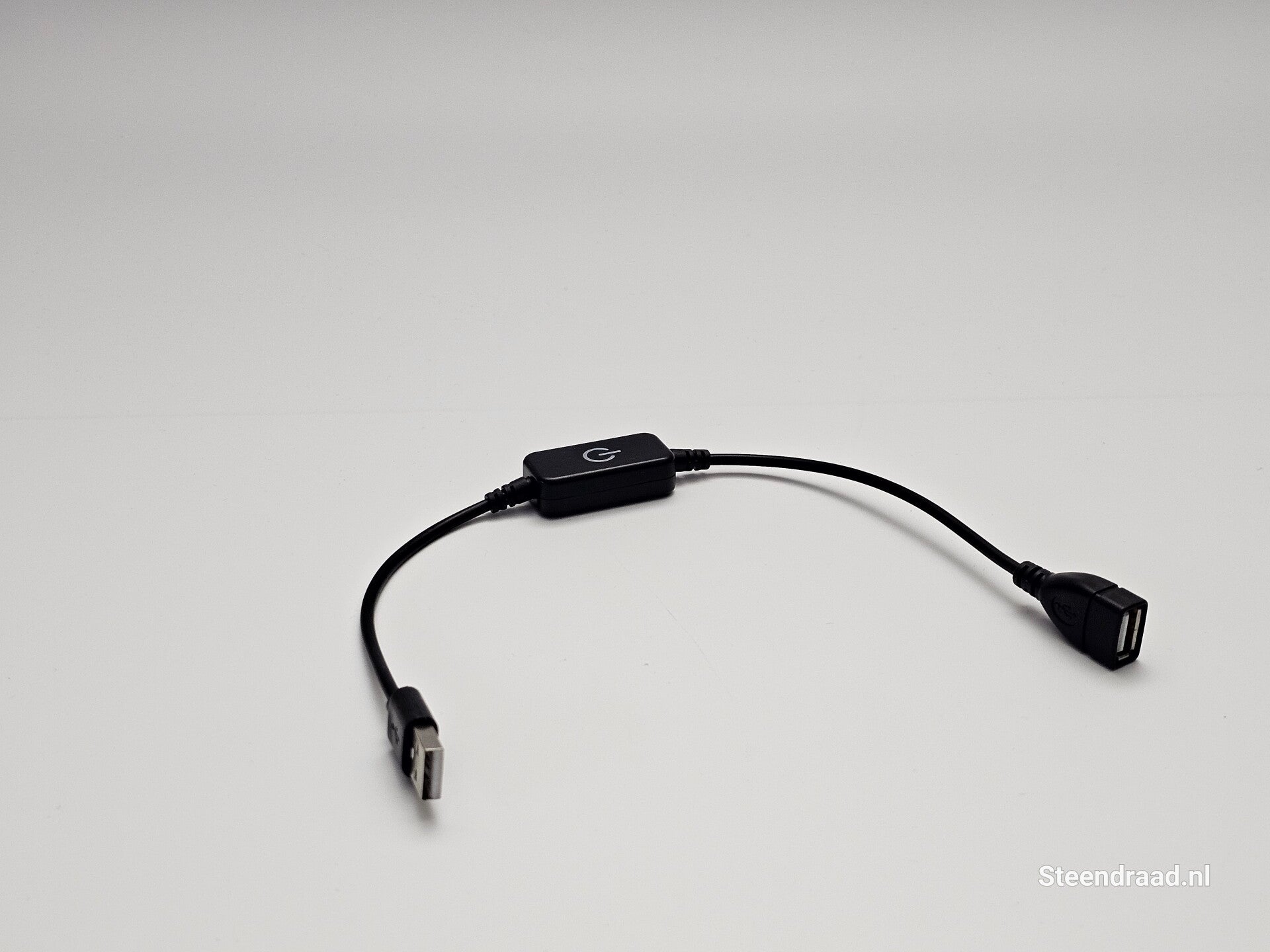 USB Dimmer - Touchknop - Zwart