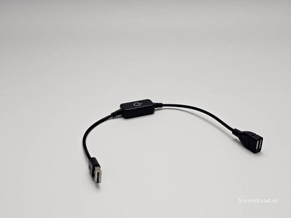 USB Dimmer - Touchknop - Zwart