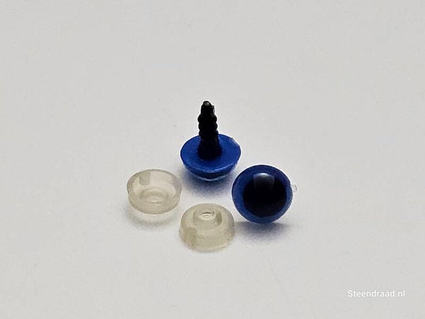Ogen Blauw 10 mm