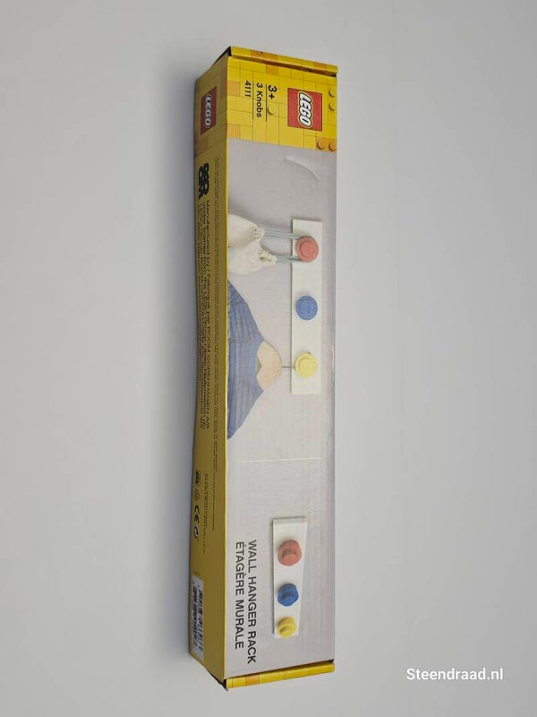 LEGO® Kapstok - Rood, Blauw, Geel