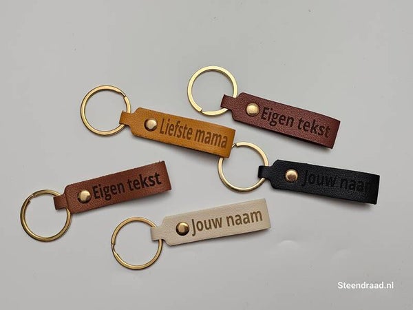 Sleutelhanger Leer